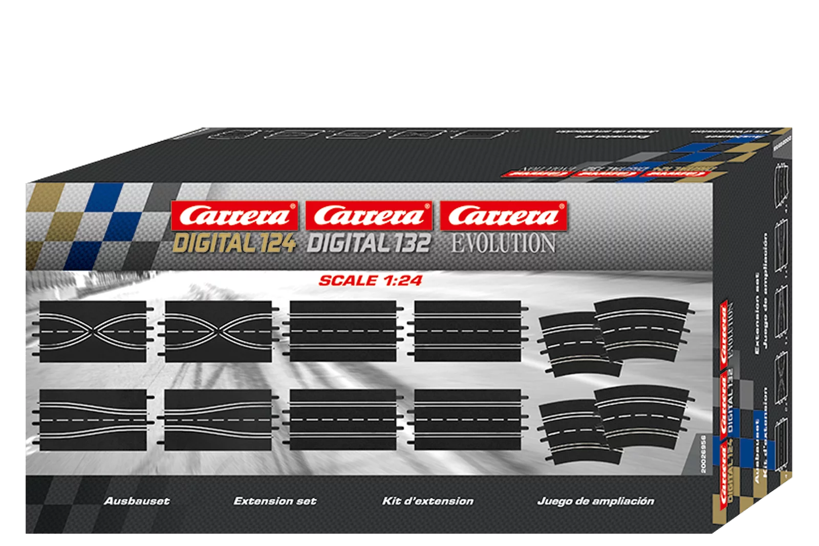 carrera-digital-132-extension-set-3-ausbauset-1-24-schienen image 2