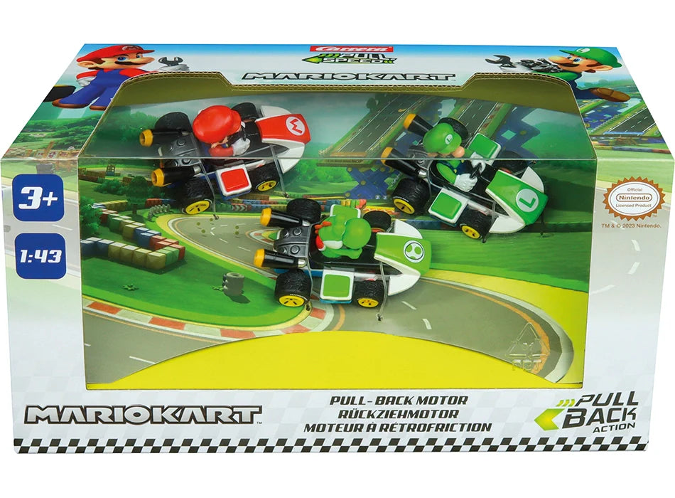 carrera-go-mario-kart-3er-pack-pull-speed-autos-1-43 image 6