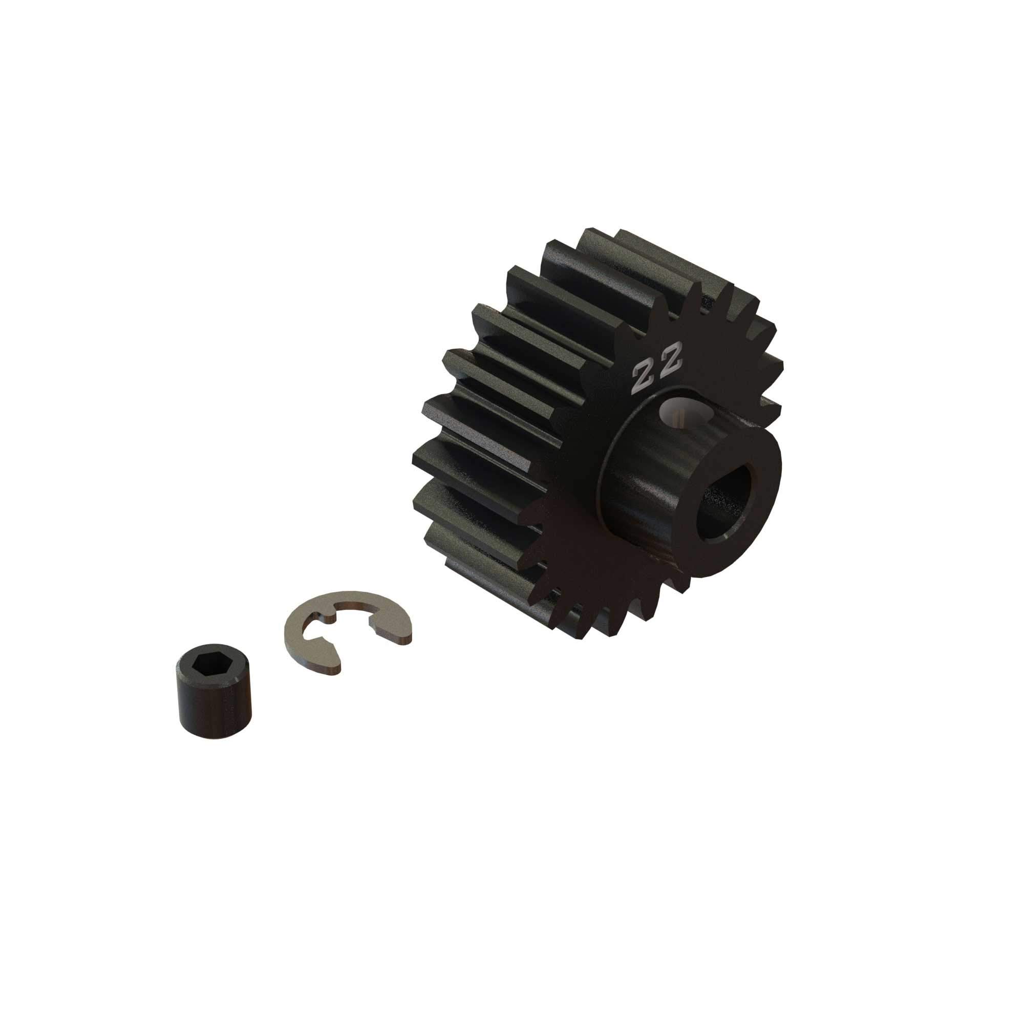 arrma-ara310969-ritzel-22t-hd-mod1-safe-d-stahl image 1
