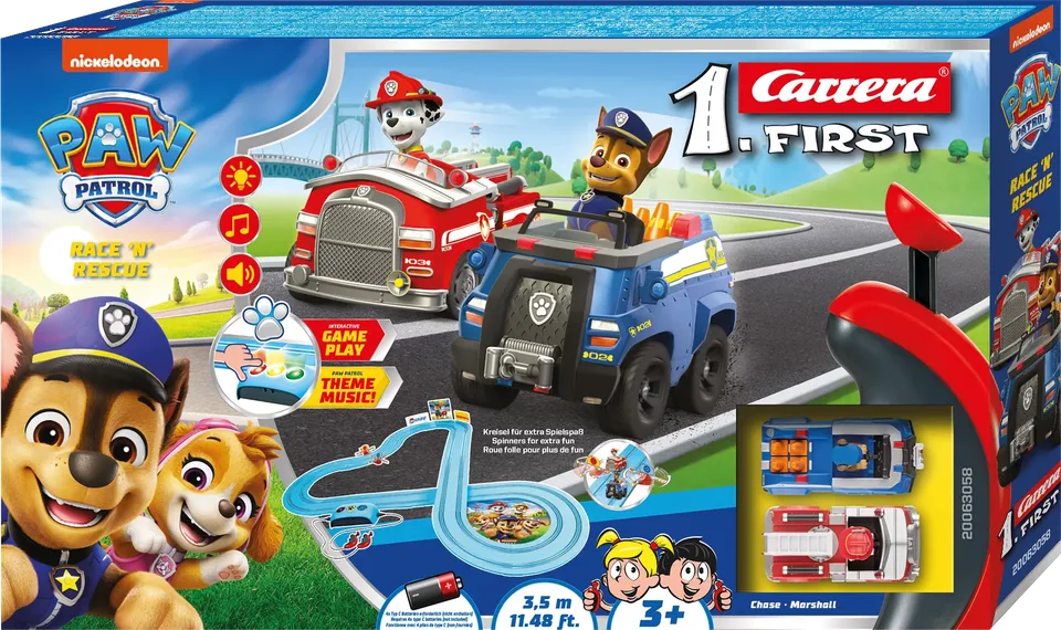 carrera-first-paw-patrol-race-n-rescue-rennbahn-set-chase-marshall image 1