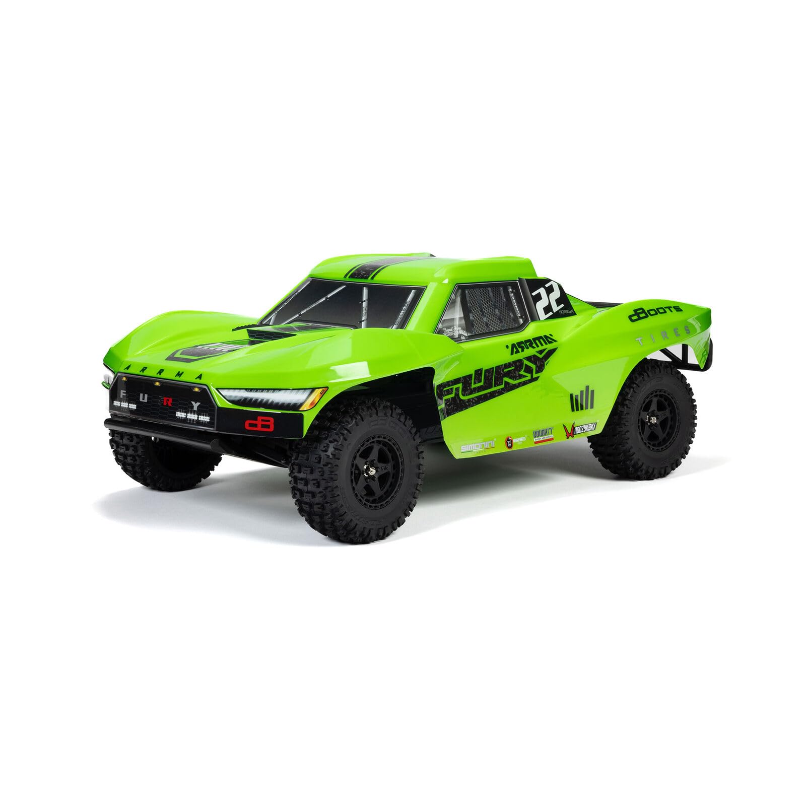 arrma-fury-mega-550-2wd-rc-truck-1-10-gr-n image 1