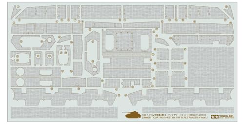 tamiya-zimmerit-tzteile-panzer-iv-ausf-j-1-35-300012650 image 2
