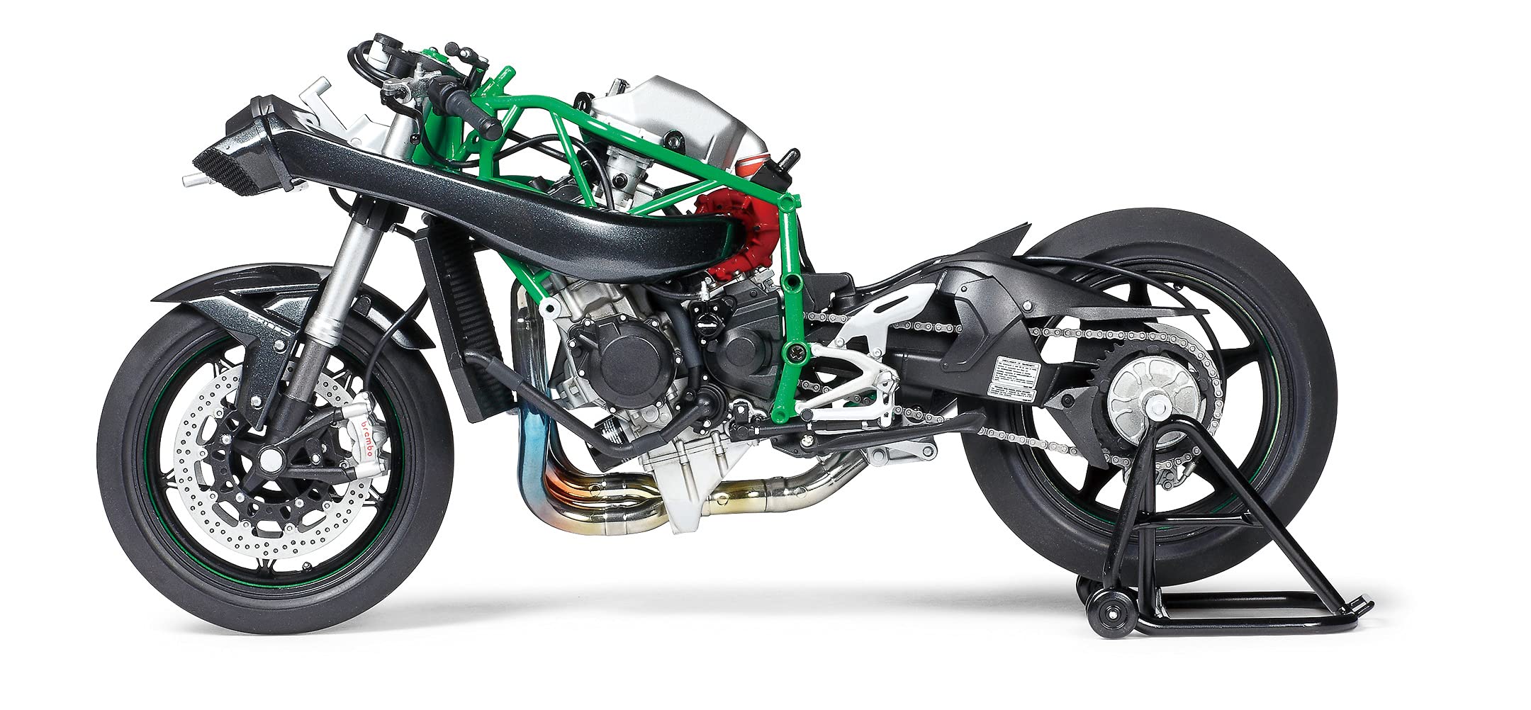 tamiya-14131-kawasaki-ninja-h2r-modellbausatz-1-12-schwarz image 1