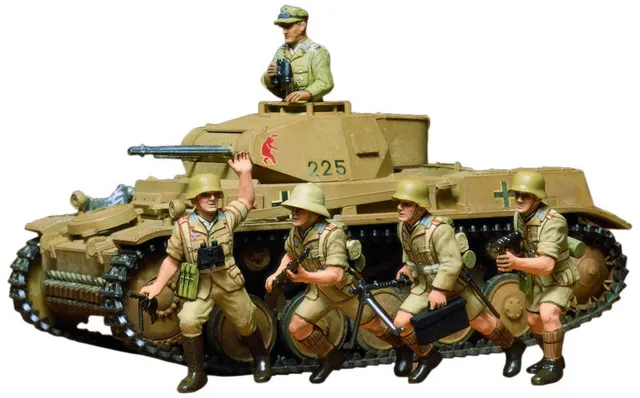 tamiya-panzer-ii-ausf-f-g-modellbausatz-1-35-wwii-35009 image 1