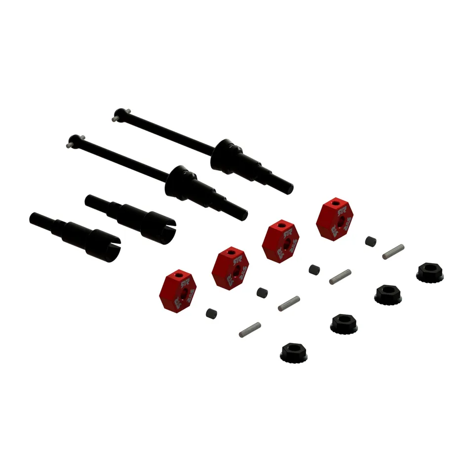 arrma-grom-ara311231-radsechskant-set-metall-4-st-ck image 1