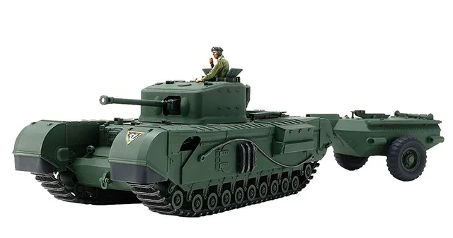 tamiya-32594-churchill-mk-vii-panzermodell-1-48-crocodile image 1