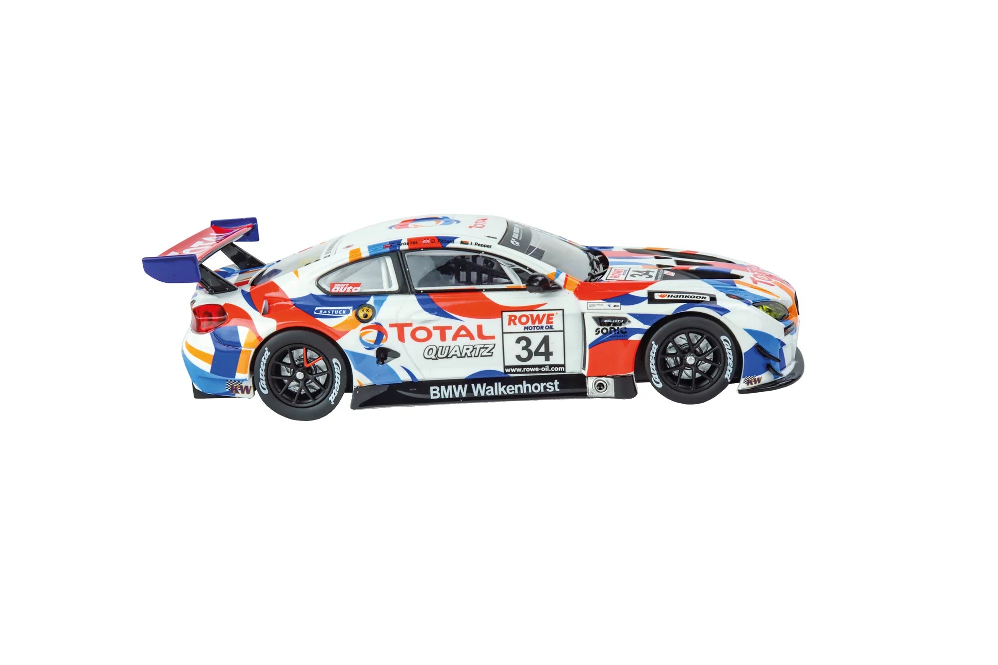 carrera-evolution-bmw-m6-gt3-slotcar-walkenhorst-no-34-1-32 image 3