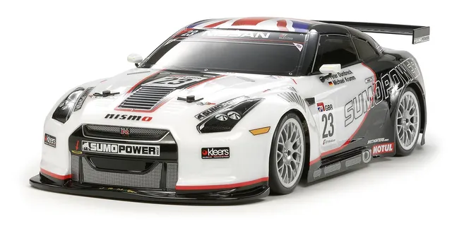 tamiya-r-c-models-sumo-power-gt-nissan-gt-r-karosserie-257mm image 1