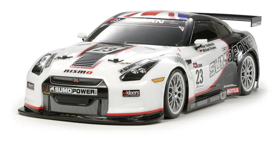 tamiya-r-c-models-sumo-power-gt-nissan-gt-r-karosserie-257mm image 1