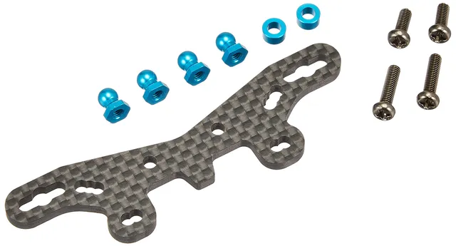 tamiya-54632-tt-02s-d-mpferbr-cke-vorne-carbon-tuningteil image 1